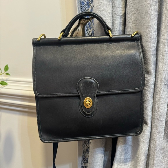 COACH Old Coach Willis Bag 9927 Handbag Shoulder Bag  Leather Vintage - Picture 6 of 16